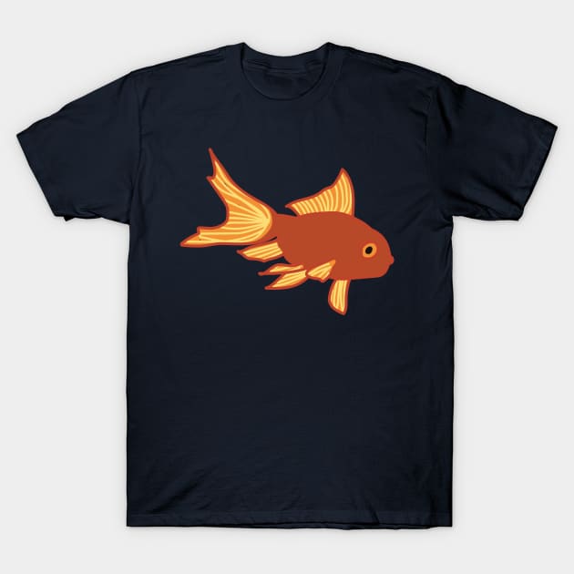 Goldfish T-Shirt by courtneylgraben